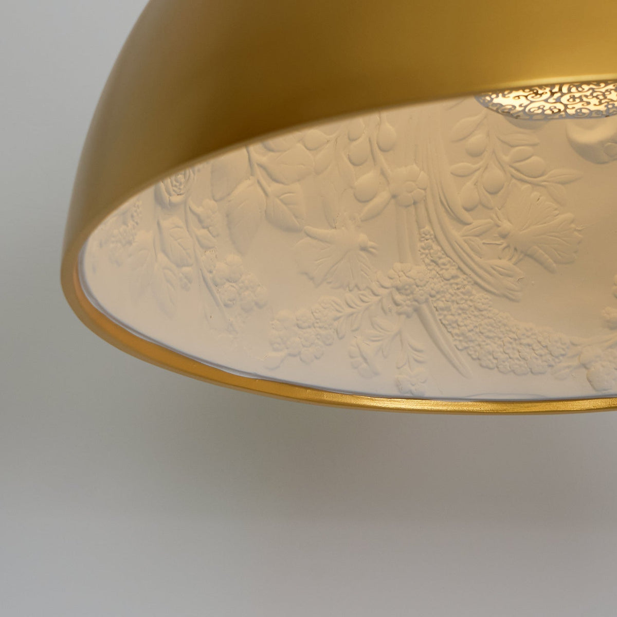 Zamoria Plaster Pendant Lamp-Moonnatur
