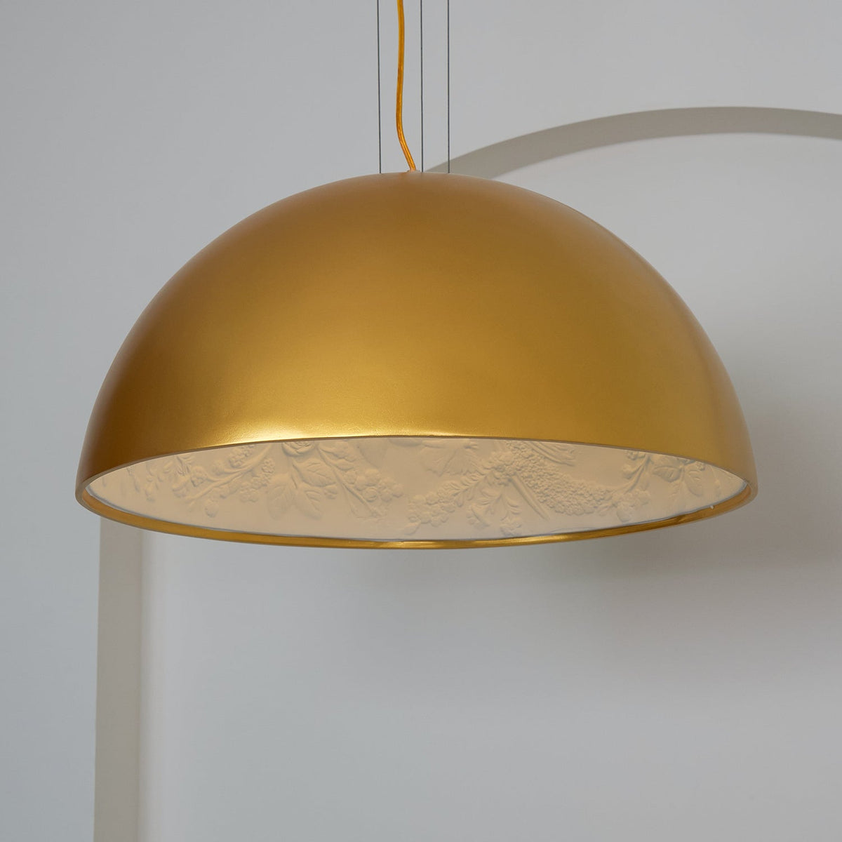Zamoria Plaster Pendant Lamp-Moonnatur