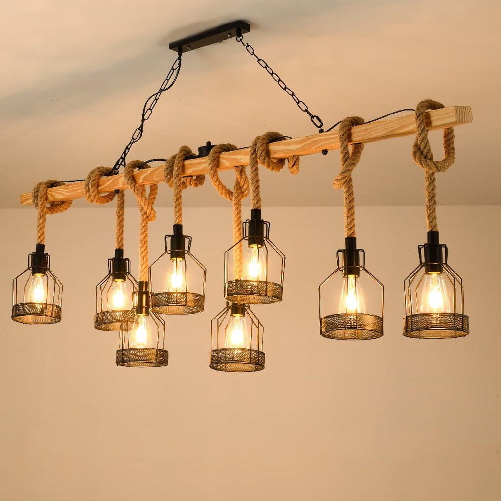 Tardenelia Rope Pendant Light-Moonnatur