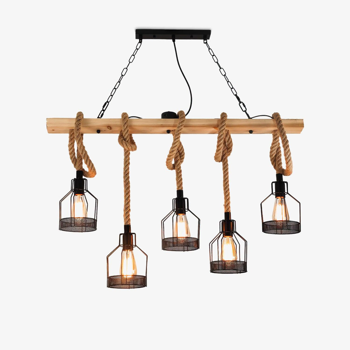 Tardenelia Rope Pendant Light-Moonnatur