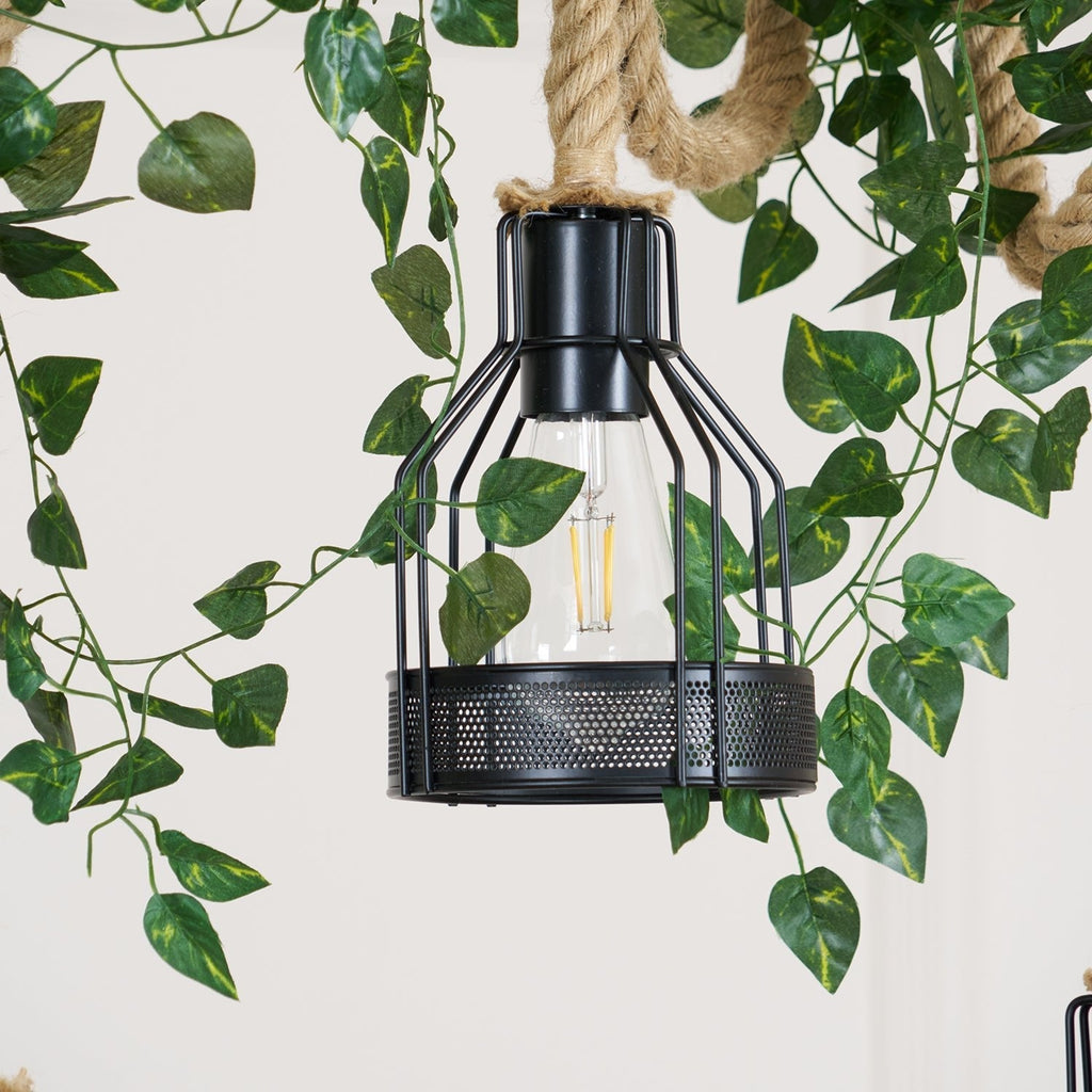 Tardenelia Rope Pendant Light-Moonnatur
