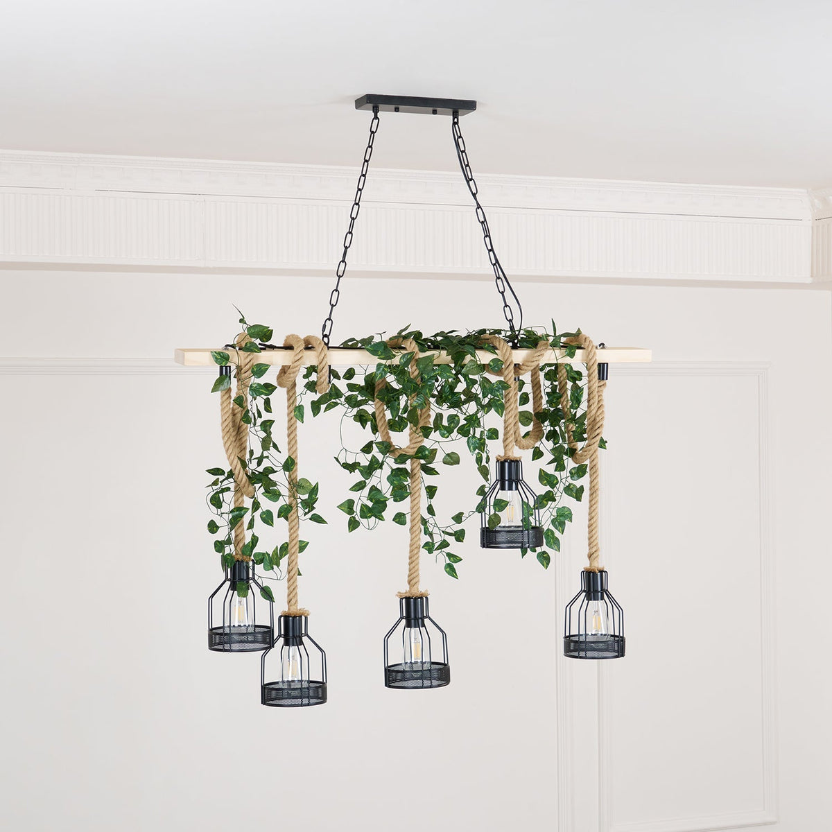 Tardenelia Rope Pendant Light-Moonnatur