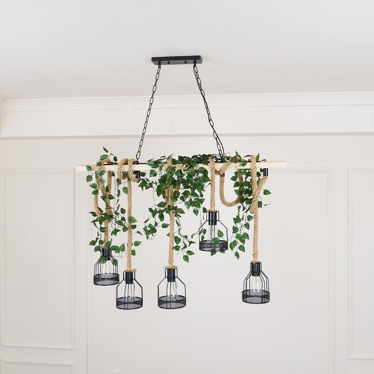 Tardenelia Rope Pendant Light-Moonnatur