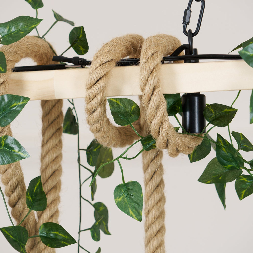 Tardenelia Rope Pendant Light-Moonnatur