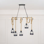 Tardenelia Rope Pendant Light-Moonnatur