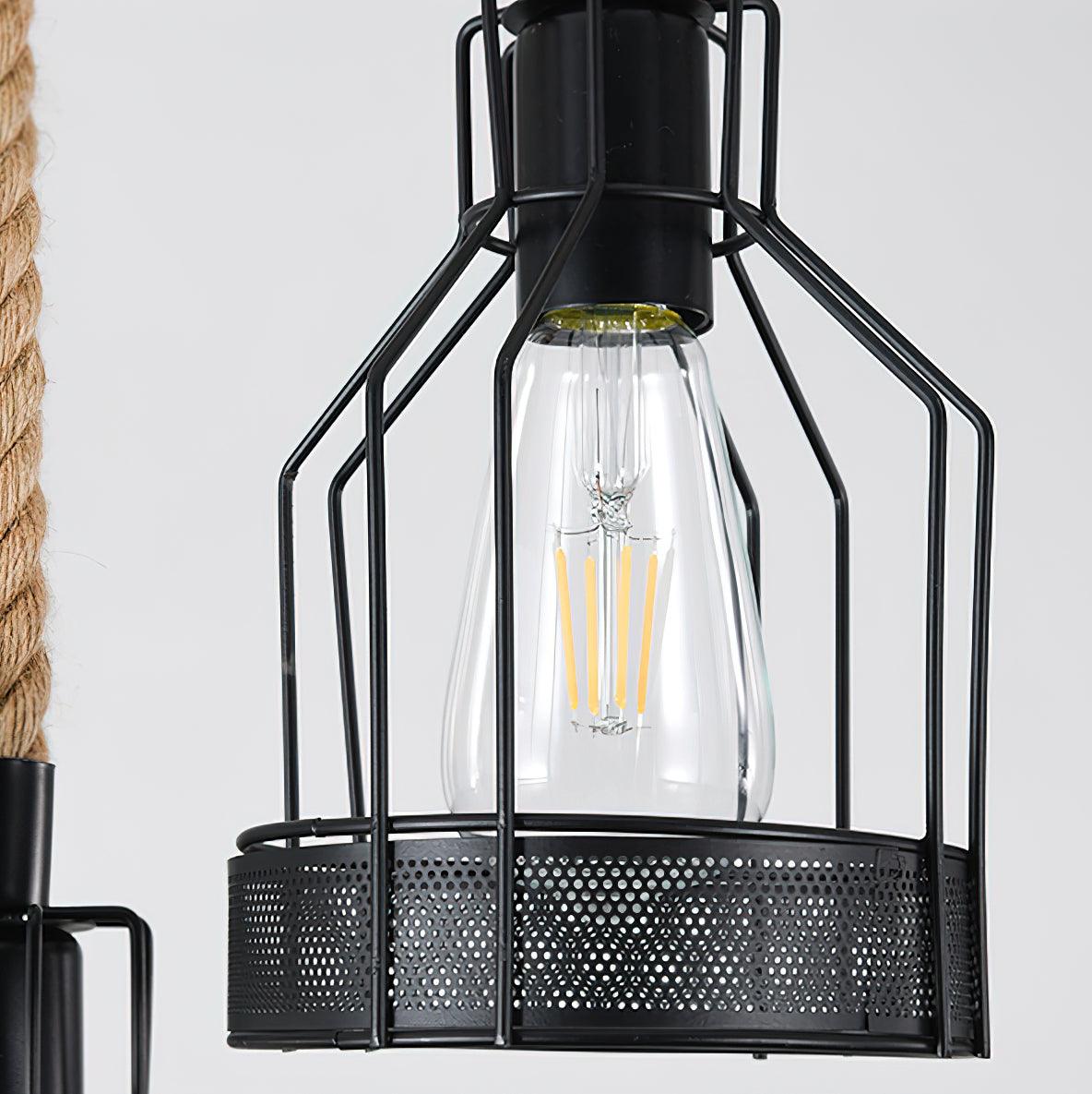 Tardenelia Rope Pendant Light-Moonnatur