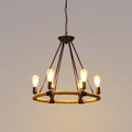 Maelora Hemp Rope Chandelier-Moonnatur