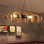 Fendelwynne Hemp Rope Chandelier-Moonnatur