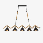 Garrowina Hemp Rope Chandelier-Moonnatur