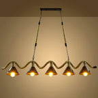 Garrowina Hemp Rope Chandelier-Moonnatur