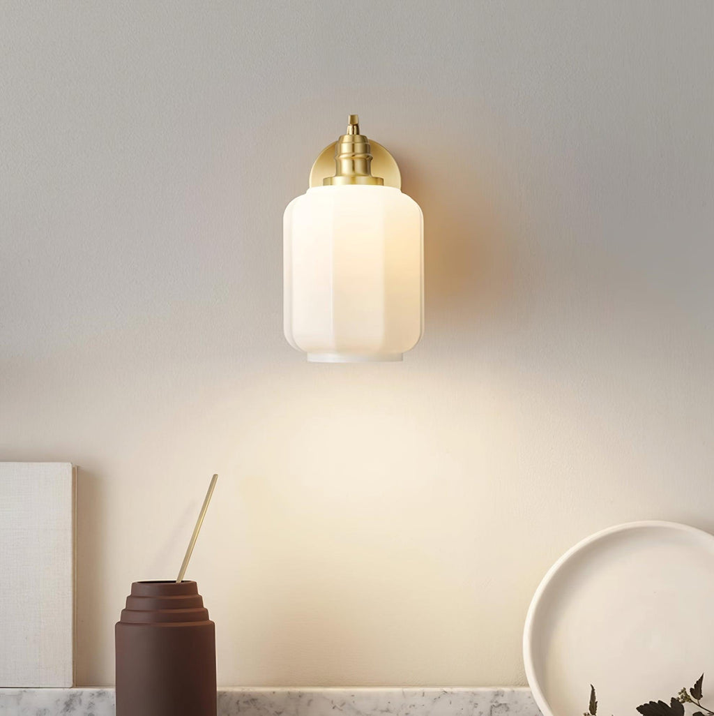 Merrenvale Glass Wall Light-Moonnatur