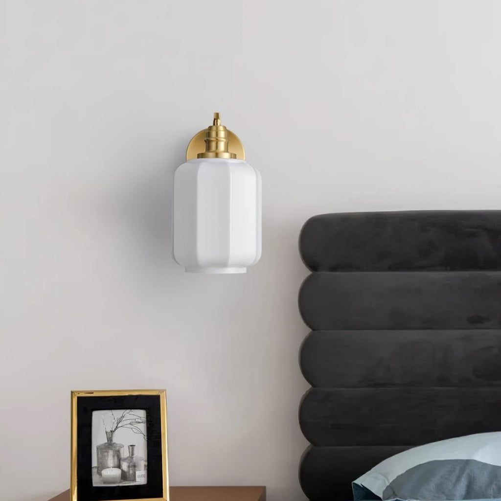 Merrenvale Glass Wall Light-Moonnatur