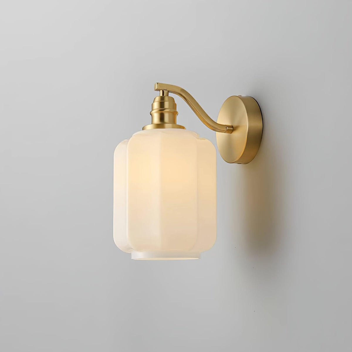 Merrenvale Glass Wall Light-Moonnatur