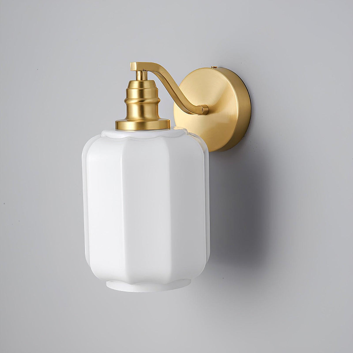 Merrenvale Glass Wall Light-Moonnatur