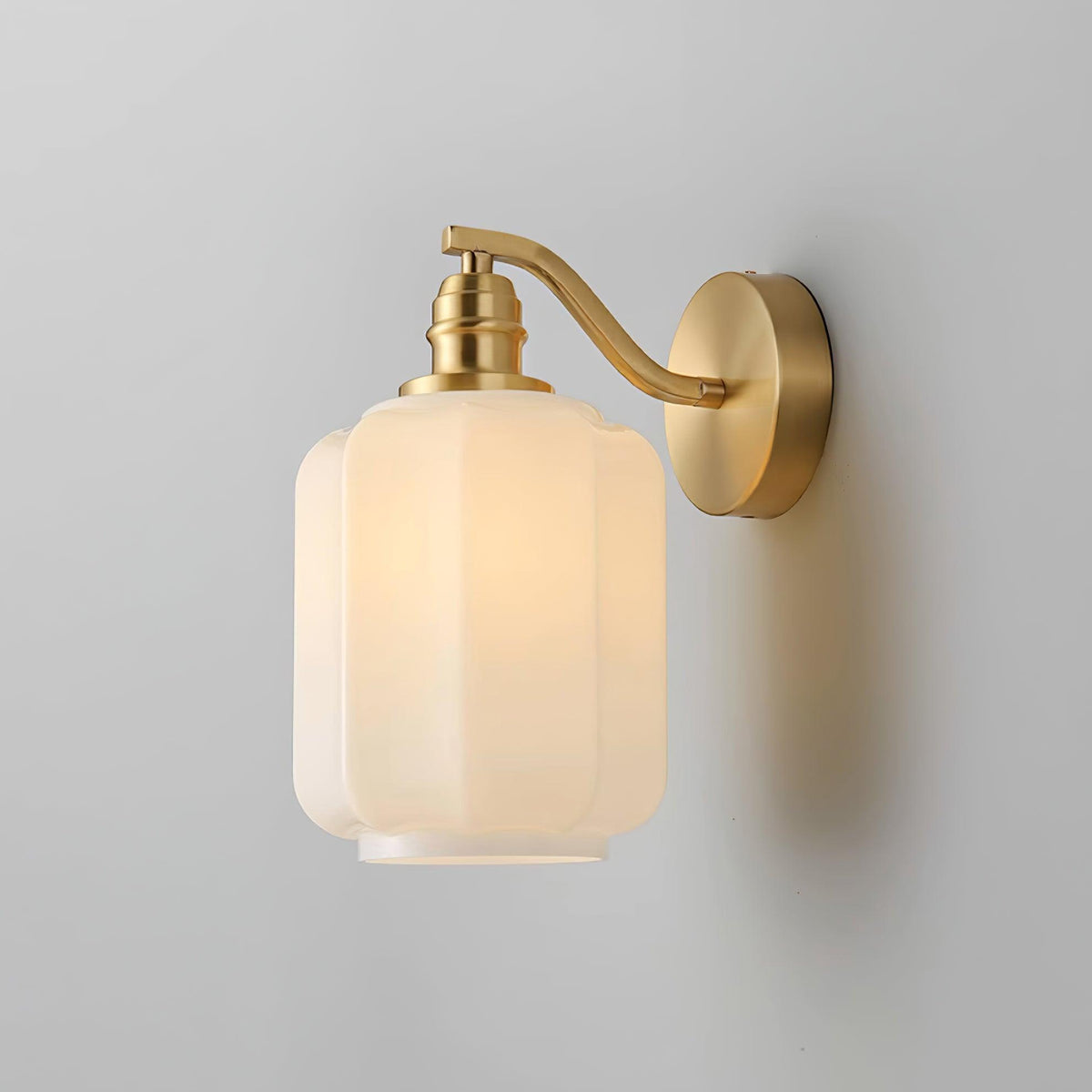 Merrenvale Glass Wall Light-Moonnatur