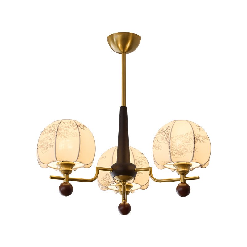 Haldenina Fabric Chandelier-Moonnatur