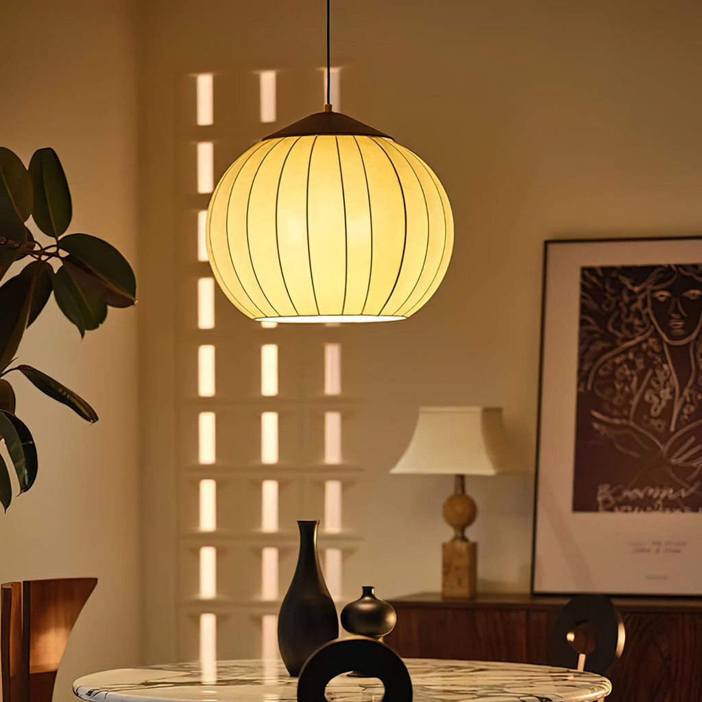 Yrenelle Fabric Pendant Lamp-Moonnatur