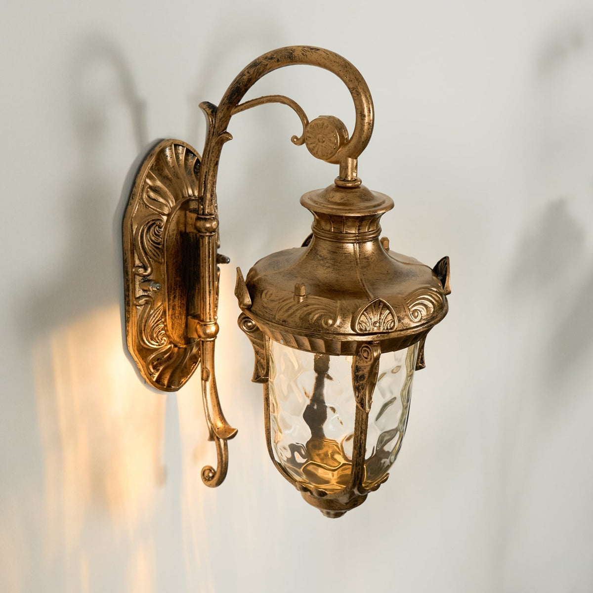 Carmere Glass Wall Light-Moonnatur