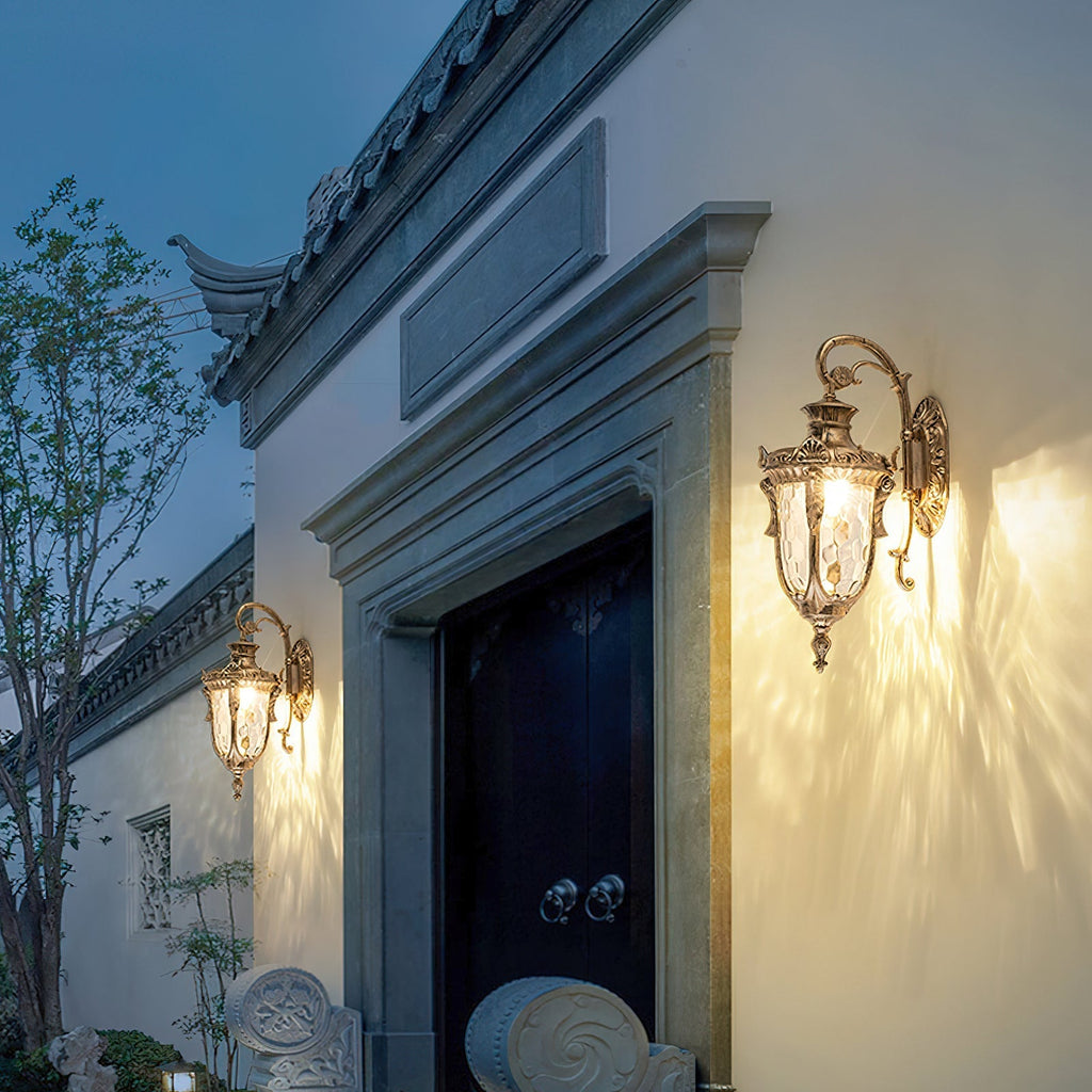 Carmere Glass Wall Light-Moonnatur