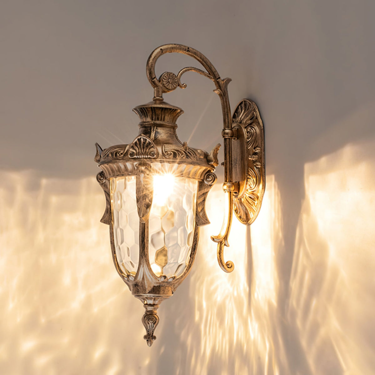 Carmere Glass Wall Light-Moonnatur
