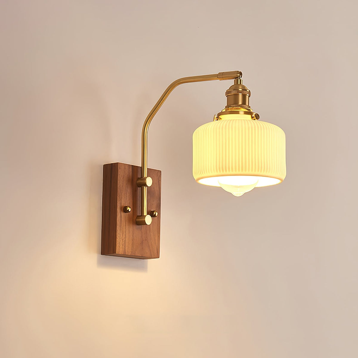 Sorenune Wood Wall Light-Moonnatur