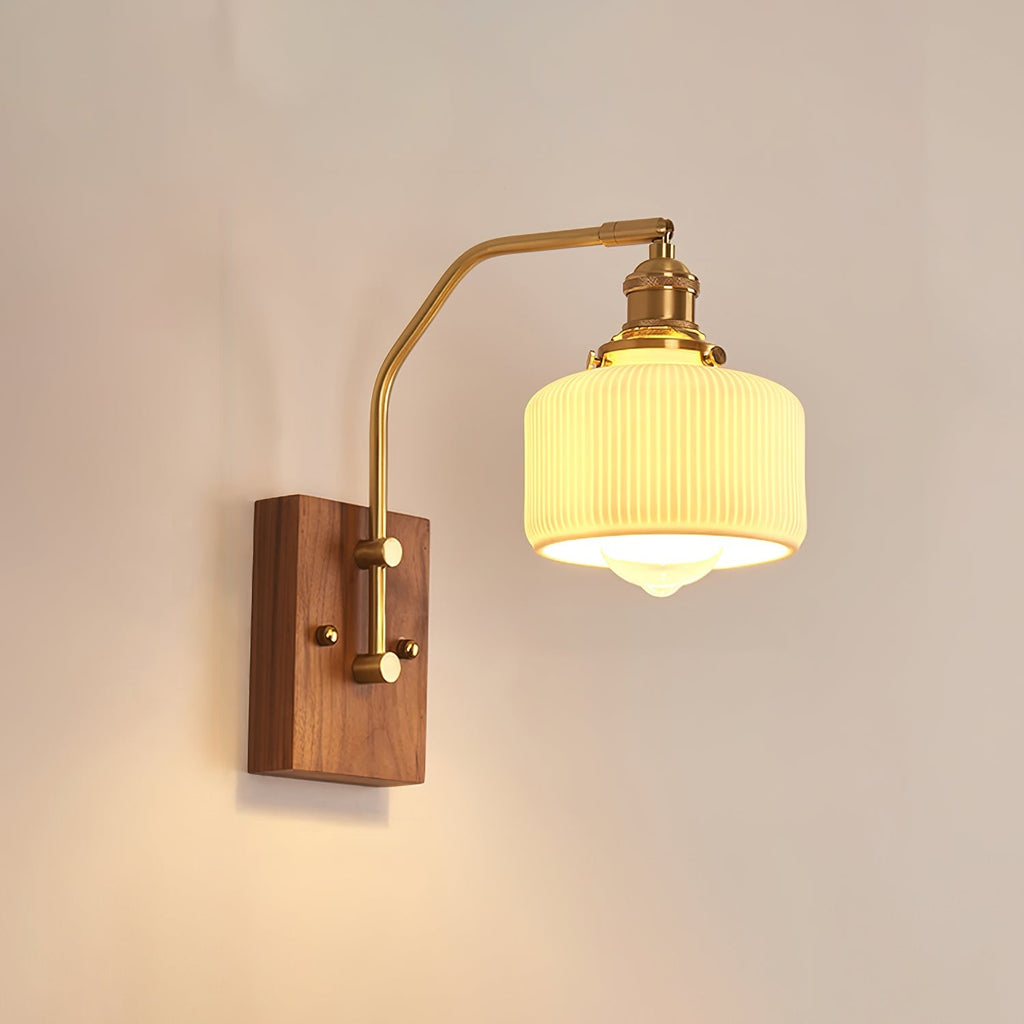 Sorenune Wood Wall Light-Moonnatur