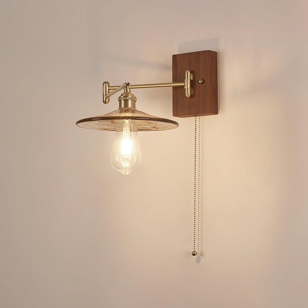 Sorenune Wood Wall Light-Moonnatur