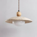 Abercove Travertine Pendant Light-Moonnatur