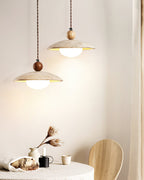 Abercove Travertine Pendant Light-Moonnatur