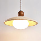 Abercove Travertine Pendant Light-Moonnatur