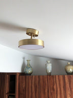 Florune Brass Ceiling Light-Moonnatur