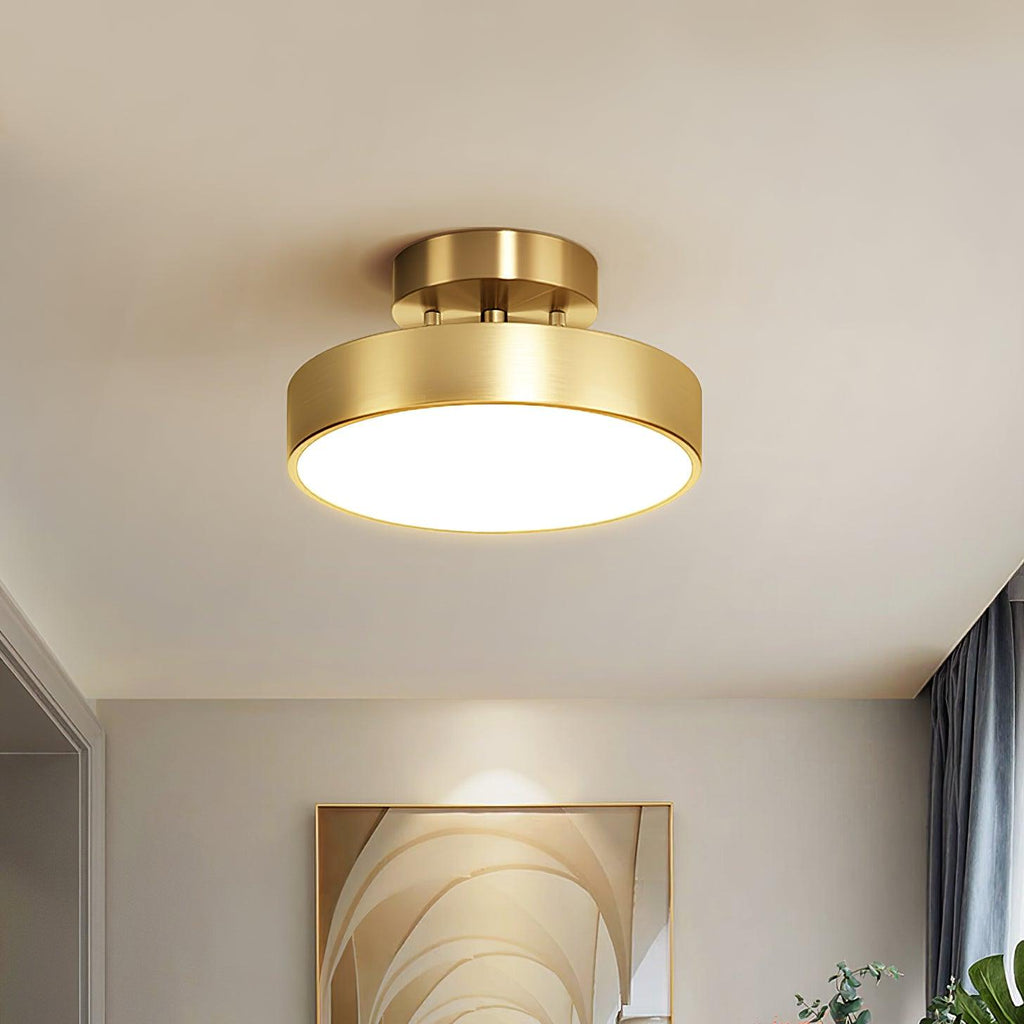 Florune Brass Ceiling Light-Moonnatur