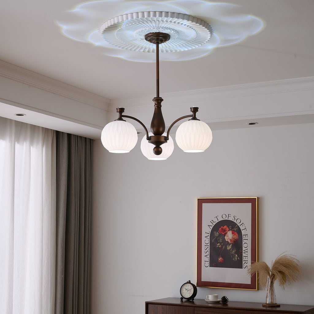 Seldeniel Glass Chandelier-Moonnatur