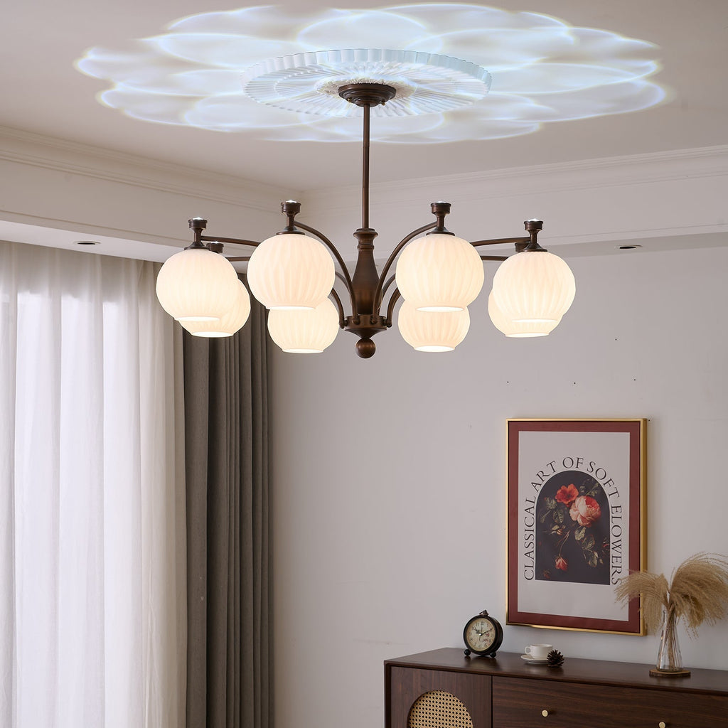 Seldeniel Glass Chandelier-Moonnatur