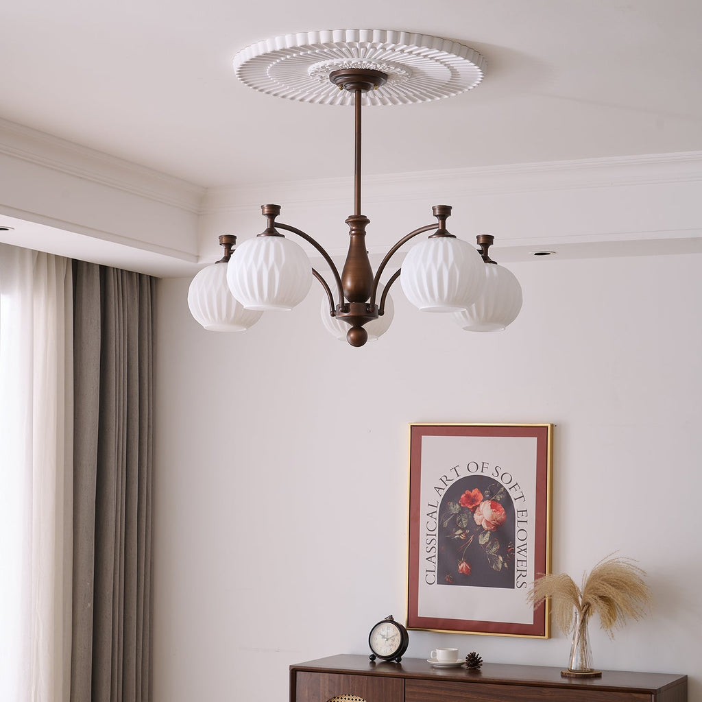 Seldeniel Glass Chandelier-Moonnatur