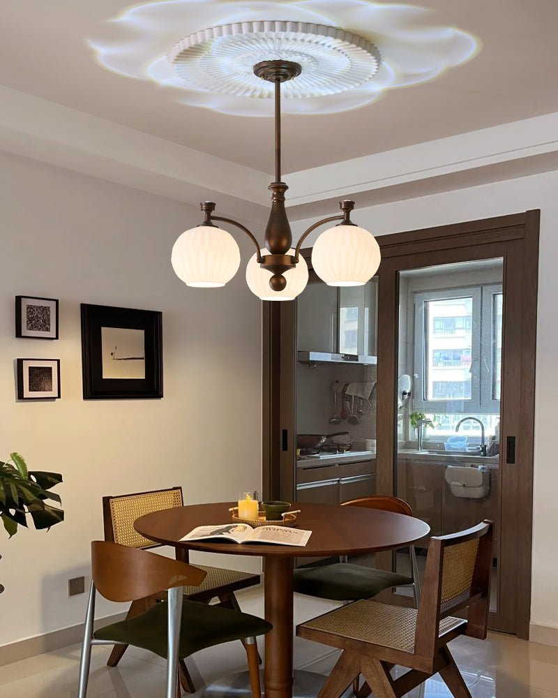 Seldeniel Glass Chandelier-Moonnatur
