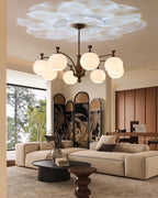 Seldeniel Glass Chandelier-Moonnatur