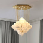 Wenrelwick Alabaster Chandelier-Moonnatur