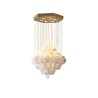 Wenrelwick Alabaster Chandelier-Moonnatur