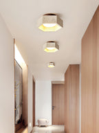 Renverwyn Travertine Ceiling Light-Moonnatur