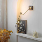 Avrenwren Brass Wall Light-Moonnatur