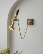 Avrenwren Brass Wall Light-Moonnatur