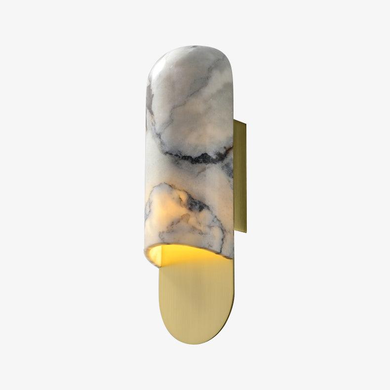 Glenena Marble Wall Light-Moonnatur