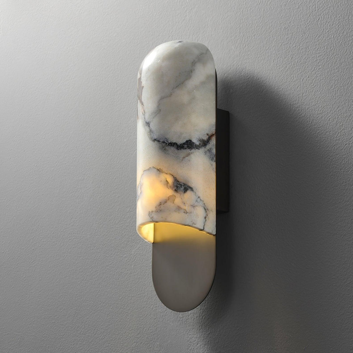 Glenena Marble Wall Light-Moonnatur