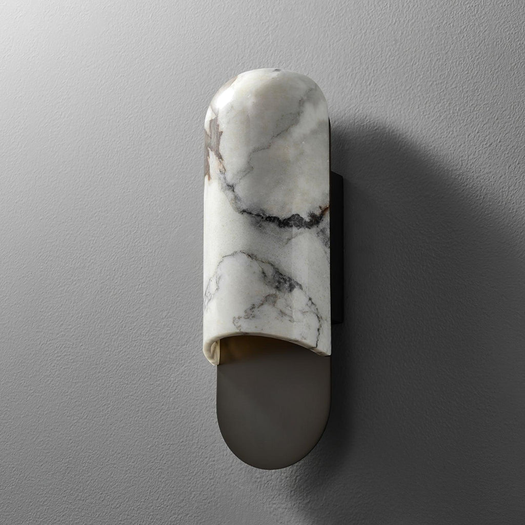 Glenena Marble Wall Light-Moonnatur