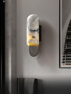 Glenena Marble Wall Light-Moonnatur