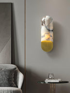 Glenena Marble Wall Light-Moonnatur