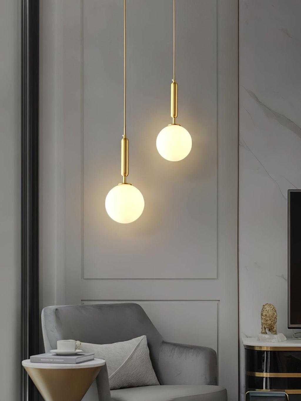 Berwinwyn Glass Pendant Light-Moonnatur