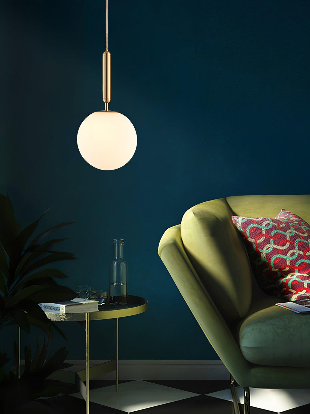 Berwinwyn Glass Pendant Light-Moonnatur