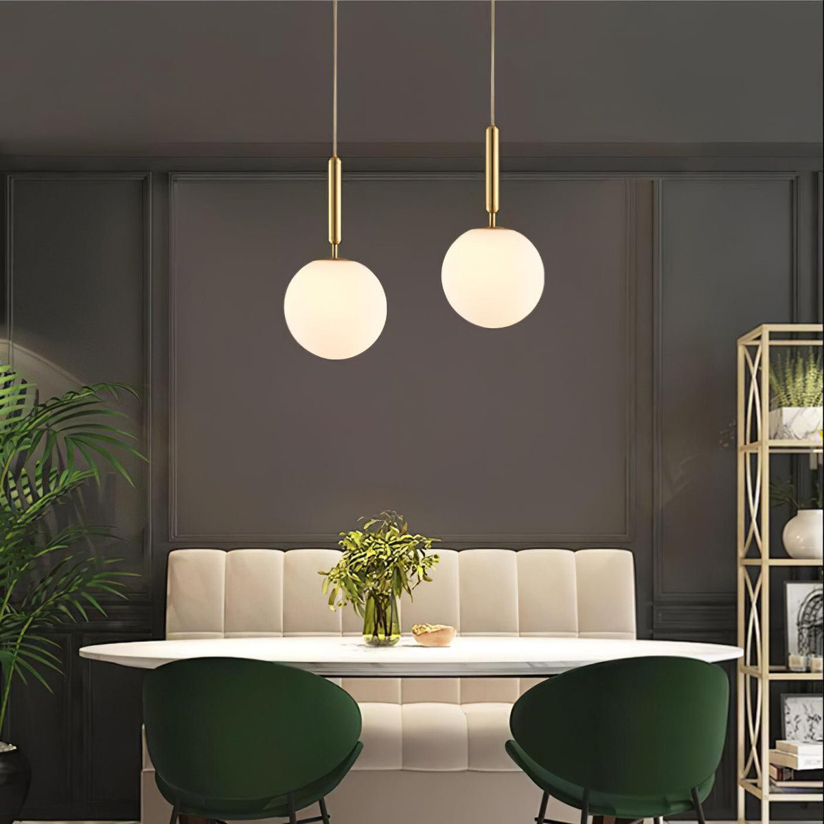 Berwinwyn Glass Pendant Light-Moonnatur